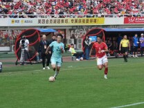 张家界队0:2不敌长沙队
