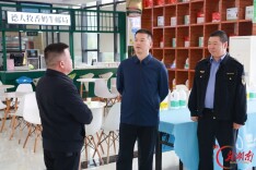 西湖管理区：吉海波走访调研部分重点企业