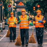 “橙”耀莲城 向美而行——致湘潭市环卫工人的慰问信