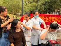 天元区：情暖重阳 中医外治进社区