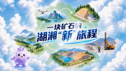省直“先锋杯”新媒体应用赛项获奖作品②｜湖南省地质院：一块矿石的湖湘“新”旅程