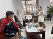 龙山县第一职业中学：中医健康服务进校园 暖心守护教职工健康