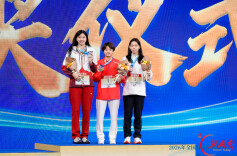 劈波斩浪 双星闪耀——湖南涟钢游泳队黄志伟、胡芊翯全锦赛勇夺金牌