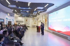 理响警营述担当 青春宣讲话初心 “与理有岳·青年宣讲吧”第21期主题微宣讲活动举办