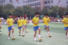 衡南县北斗星中学举办秋季田径运动会