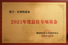 红妈妈基金荣获年度最佳专项基金