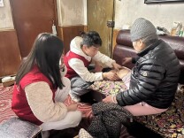 长沙民政职院医学院志愿者开展居家康复志愿服务活动