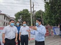 蒋涤非调研督导长沙市居民自建房安全专项整治工作