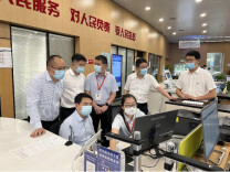 蒋涤非赴省政务服务大厅住建窗口开展“走流程、解难题、优服务”活动