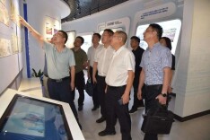 省住建厅赴湖南建设投资集团有限责任公司调研