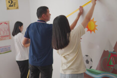 长沙民政职院艺术学院党总支开展校园美育文化志愿服务活动