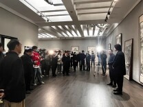 丹青映江山，奋进新征程 ——“信彼南山”石峰中国山水画作品展在湖南省画院美术馆开展