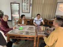 雨湖区侨联走访调研鹤岭镇侨务工作