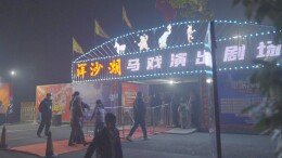 湘阴洋沙湖 马戏庆新春
