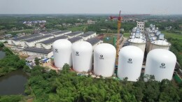 探访我国首批五座9000吨级气膜粮仓