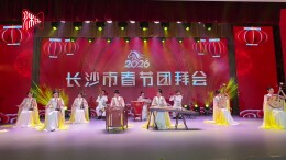 2026年长沙市春节团拜会文艺表演精彩纷呈