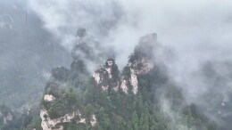 新春登高黄石寨 云海奇观引客来