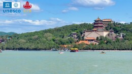 抬头皆是蓝天 颐和园限定美景