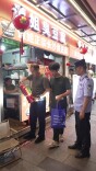 雁峰区夜间巡逻队筑牢消防安全“防火墙”