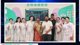 14天“云端守护”，这位孟加拉国妈妈血糖稳了