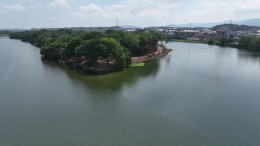 浏阳河心岛治理建设加快推进