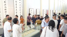 “江声云气”胡昌华书法作品展亮相湖南省文化馆