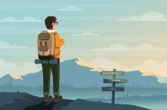 回归山林溪谷的都市一族 都在享受徒步乐趣