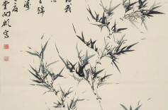 向彬：墨兰图·此兰心中养