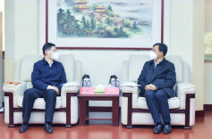 担使命 聚合力 李永军会见郴州市长阚保勇一行