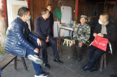省国动办（省人防办）赴通道县开展“送温暖”活动和乡村振兴督导工作