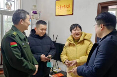 省科技厅开展退役军人节前慰问活动