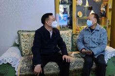 省商务厅开展春节前走访慰问