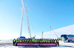 风电神器扬威！中联重科起重机圆满首吊中核新源100万千瓦风电项目