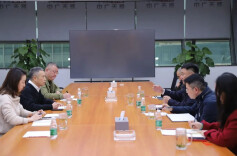 问需解困谋发展 邹犇淼带队走访长沙视谷中心企业