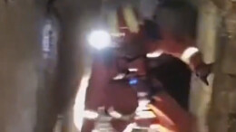 村民上山不慎迷路被困山洞 消防开展“地道战式”救援