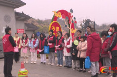 团茶陵县委开展“文明过元宵”宣传活动