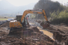 邵阳城步茅坪镇：高标准农田建设忙