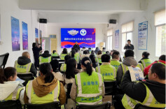 湘潭市禁毒办深入云通物流开展禁毒宣传活动