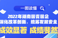 一图读懂丨“成效显著 成绩斐然”——2022年湖南国资国企深化改革创新、统筹发展安全