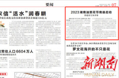 2023湖南油菜花节南县启动