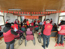 朝阳街道七里桥社区“树敬老之风 促社会文明”志愿服务