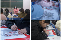 长沙民政职院艺术学院：笔尖刻画 廉洁入心