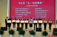 芜湖湖南商会获评2023年弋江区“五一先进集体”