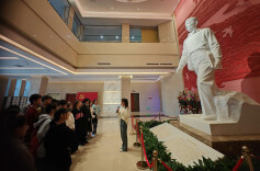 长沙民政职院医学院学生双语宣讲团开展红色宣讲活动