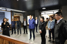 广西苍梧县人大常委会党组副书记、副主任曾庆梅一行赴白沙溪考察交流