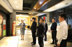 苏州市吴江区人大常委会副主任汤卫明一行赴白沙溪考察调研