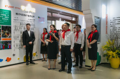 团省委书记李志超在长沙调研中小学共青团和少先队工作