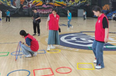 长沙民政职院外语学院开展全国助残日志愿服务活动