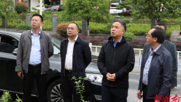 毛运鸿督导检查双江镇防汛减灾工作