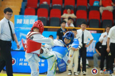 “跆”上见分晓 328名小将2023省跆拳道系列赛益阳站展风采